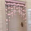 Cortina de Porta Cesta dos Sonhos Fofa para Casa Decoração Criativa Quarto de Criança Cartoon Pendurado Estilo Japonês Estilo Ins Cortina Sem Furos
