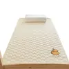 Colchón de Piso de Algodón Burbuja y Fibra de Soja para Dormitorios Estudiantiles, Colchón Compuesto de Cuatro Capas, Suave y Antideslizante, Personalizable