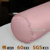 Almofada lombar cilíndrica de algodão puro para dormir de lado, com aperto entre as pernas, correção postural, formato longo sem enchimento, fronha de látex, para dormir de adulto