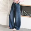 Jeans de Nuevo Estilo Otoñal para Niñas (Tallas Medianas y Grandes) Ropa Infantil Niños Niñas Jeans Casuales Elegantes Versátiles Modernos de Moda