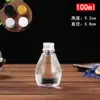 Botella Transparente de Vino de Arroz Vino de Frutas Reenvasado Botella de Vino de Vidrio Escarchado Forma de Gota de Agua 500ml Botella de Vino de Frutas de Aspecto Elegante Bebida Creativa