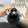 Fabricante Muñeca de Piel de Zorro Real Personalizada Llavero para Coche Colgante Muñeco de Peluche Colgante para Mochila Escolar Regalo para Pareja