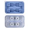 Bandeja de Hielo de Silicona para Animales Transfronteriza Alpaca Gato Bulldog Francés Cubitera de Hielo para Whisky Bandeja de Hielo de Silicona Duradera