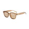Gafas de Sol Cuadradas Redondas Estilo Coreano Transfronterizas para Mujer Trendy Personalidad GM Parasol Cara de Chica Hot Gafas de Sol Pequeñas a Prueba de UV para Hombre