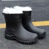 Botas de Chuva Chelsea Curtas de Moda Transfronteiriças Botas de Chuva Versáteis para Mulheres Botas Martin Botas de Água Antiderrapantes Botas de Chuva Galochas para Adultos