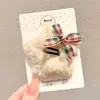 Presilhas de cabelo de alta qualidade estilo coreano em cores dopamina para mulheres, presilhas de bico de pato doces para franja, acessórios de cabelo