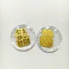 Nuevas Pegatinas Doradas para Teléfono para Atraer Riqueza, Hacerse Rico Inmediatamente, Tráfico para Salas de Transmisión en Vivo, Joyería, Regalos para Eventos de Negocios