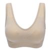 Chaleco Deportivo Explosivo de 7 Colores Transfronterizo para Mujer Europea y Americana Fitness Running Yoga Espalda Hermosa en Forma de U Sujetador Talla Grande con Almohadilla en el Pecho