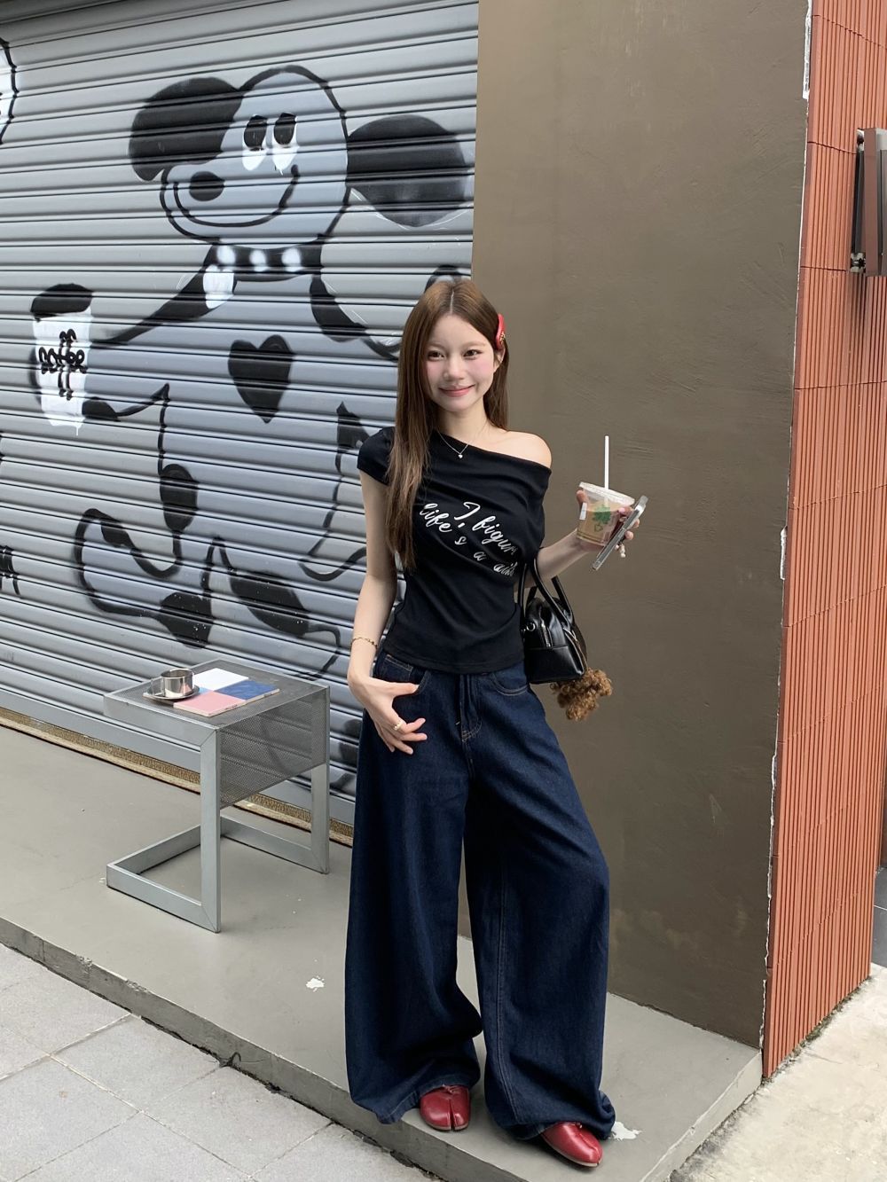 复制_kumikumi甜辣妹字母印花短袖T恤女.jpg