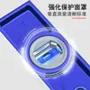 Regla de Nivelación Doméstica de Alta Precisión, Herramienta Instrumento de Equilibrio Sólido Anti-Caída Pequeña de Aleación de Aluminio con Imán Fuerte