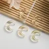 Novas Explosões Estilo Fada Celebridade Acessórios de Esmalte Colorido Meia-Lua Multicolor Misturado DIY Pequenos Acessórios de Joia Pulseira Colar