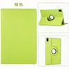 Funda Protectora AplicABLE para Tableta Lenovo Xiaoxin M11 Rotación 360° Patrón Lichi Cobertura Total Anticaídas Soporte de Negocios Funda de Cuero