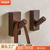 Home Escape - Gancho de madera maciza sin clavos, creativo, para colgar en la pared, para puerta, nórdico