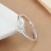 Anillo Abierto de Plata de Ley S925 para Mujer Elegante Simple Calado Estrella de Seis Puntas Anillo Cepillado Joyería Coreana de Plata de Ley Venta al por Mayor