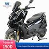 Muscle car Wolf adequado para shengshi 150D pára-choques anti-queda pára-choques anti-colisão acessórios de modificação de aço carbono espessado