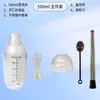 Set de fabricación de paletas de limón manual, máquina para hacer paletas con tapa a prueba de salpicaduras, herramientas para té de leche, set de botellas agitadoras, machacador de limón, fábrica de rodillos