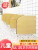Paneles divisorios para baño de kínder, mamparas para inodoro escolar, mamparas para inodoro de sentadillas infantiles, paneles divisorios con veta de madera