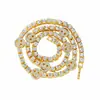 Europeu e Americano Hip-Hop Personalidade Costura Smiley Gold Diamond Colar Cool Fashionable Colar Clavícula Cadeia Acessórios