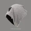 Gorro fino holgado de primavera y verano, gorro perezoso suelto para el frío, gorro de corazón de punto moderno y genial para mujer, gorro de punto para maternidad en stock