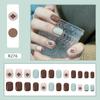 Unhas vestíveis adesivos ballet armadura usando unhas adesivos unha adesivos unhas removíveis unhas adesivos unha terminada