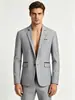 2026 Novo Blazer Masculino de Moda para Comércio Exterior, Estilo Coreano Moda Jovem Casual Color Block Slim Fit Terno de Botão Único para Homens