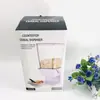 Tanque de almacenamiento de alimentos para máquina de trigo de 5.5L Dispensador de cereales cocina Dispensador de cereales Dispensador de cereales