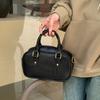 Bolsa Retro para Viajero Maillard Estilo Coreano Cartero Bolsa de Bolos para Mujer 2026 Nuevo Bolso de Mano Bolso Cruzado de un Solo Hombro