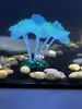 Decoración de Acuario de Anémona Fluorescente Simulada de Seis Brazos Venta al por Mayor Decoraciones de Acuario Transfronterizas Venta al por Mayor