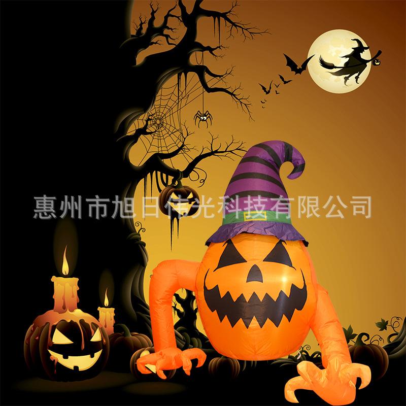 SI-B061--4ft-戴帽幽灵南瓜-1.jpg