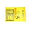 Sobre sacrificial grande con sello, bolsa accesoria para sobre, sobre para ofrenda a los antepasados, bolsa para paquete sacrificial, bolsa de papel para dinero extra gruesa