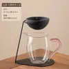 Colador de té no poroso Filtro de té Infusor de té Accesorio para juego de té Herramienta justa e integrada para separación de té y agua