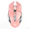 Mouse E-Sports Luminoso Hot Wheels Adecuado para King Chicken Lol Gaming Oficina Periférico de Computadora 6D Mouse Bluetooth
