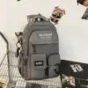 Mochila para Alunos Novos do Ensino Fundamental e Médio Mochila Feminina de Grande Capacidade Casual Simples Unissex Impermeável Mochila Simples para Viagem