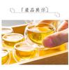 Paquete de 6 Tazas de Vidrio Transparente de Doble Capa, Tazas de Té Pequeñas Inastillables, Juego de Té Kung Fu, Tazas de Degustación de 50 ml