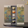 Ciudad Prohibida Wenchuang Qianli Jiangshan Taza de Té de Cerámica Taza de Maestro Caja de Regalo Taza de Degustación Creativa Juego de Té Ceremonia de Acompañamiento del Festival