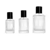 En Stock Botellas de Spray de 15 mm 30 ml 100 ml Botellas Transparentes de Repuesto con Spray Botellas de Perfume Rayadas de Niebla Fina Impuestos Incluidos