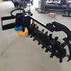 Accesorios de Máquina Deslizante Modificados en Máquina Excavadora de Zanjas para Carreteras, Equipo de Excavación de Zanjas para Uso de Cables Urbanos y Rurales, Estructura Simple, Exportable