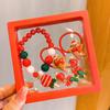 Pulseras Navideñas Más Vendidas, Pulseras Hechas a Mano, Pulseras Coloridas, Regalos de Navidad, Joyería Versátil al por Mayor, Joyería para Niños