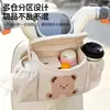 Bolsa de almacenamiento frontal para patinete eléctrico, gran capacidad, para guardar botellas de agua y otros artículos, un accesorio conveniente para andar en bicicleta