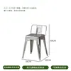 Tienda de Té de Leche Estilo Industrial, Restaurante, Bar de Snacks, Mesa Cuadrada Plegable de Acero Inoxidable, Juego de Mesa y Silla para Barbacoa al Aire Libre para Uso Comercial