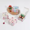Caja de Pastel de Amor para Ventana del Día de San Valentín Caja de Postre para Hornear Transfronteriza Tienda de Té con Leche Xue Mei Niang Empaque Independiente Caja de Empaque