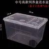 Caja de Cría para Reptiles, Caja de Cría para Geckos y Serpientes con Tapa, Caja para Crías de Gusanos de Seda, Suministros para Mascotas Rana Cornuda, Tanque para Arañas e Insectos, Tanque para Tortugas, Acuario