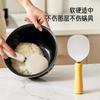 Cuchara para Arroz Magnética con Ventosa, Cuchara para Arroz Antiadherente, Pala para Arroz Doméstica Vertical, Cuchara para Arroz Fácil de Limpiar, Ventosa para Arroz