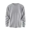 Coleção Primavera 2026: Camiseta Masculina Pesada Patchwork de Algodão Espacial com Design de Ombro Desconstruído, Top Base Tendência