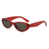 Gafas de Sol Ovaladas Moradas Estilo Coreano Estilo Milenio Gafas de Sol Retro Ojo de Gato para Mujer Gafas de Sol Sexy de Gama Alta para Viaje