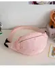 Bolso sencillo casual estilo ins para mujer, bolso bandolera pequeño fresco estilo bosque, riñonera deportiva, riñonera versátil para estudiante nicho