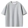 Camiseta Masculina 2026 Verão Novo Estilo Manga Curta Patchwork Manga Curta Base Estruturada Design Tendência Manga Curta para Homens