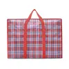 Bolsa Tejida de Malla de PP al por Mayor de Fábrica Gran Capacidad Resistente al Agua Correa de Empaque para Mudanza Bolsa Gruesa para Equipaje Bolsa de Almacenamiento para Colchas