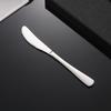 304 Internet Red Spoon Aço Inoxidável Tableware Faca e Colher Garfo Hotel Western Steak Faca Sobremesa Round Spoon Garfo logotipo imprimível