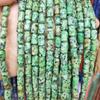 Nuevas cuentas de barril pequeñas de piedra natural, cuentas sueltas hechas a mano, pulsera, collar, pendientes, suéter, cadena, accesorios de joyería al por mayor